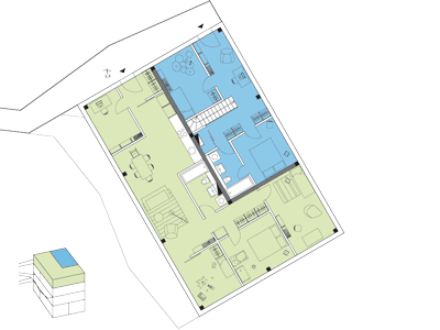 Grundriß 3. OG